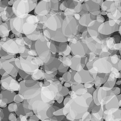 Sticker - Seamless pattern of gray transparent clouds background