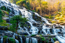 Mae Ya Waterfall In Chiang Mai, Thailand