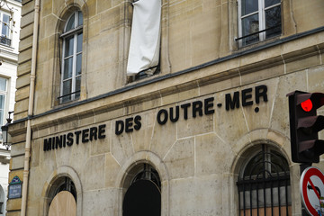 Ministère des Outre-mer (Ministry of Overseas France), a ministry in the Government of France, responsible for overseeing the Overseas departments and territories