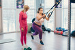 © MZaitsev - Fat woman works out in gym to lose weight