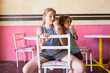 © Marc Romanelli - 5 year old boy and his sister eating ice cream, Todos Santos, Mexico