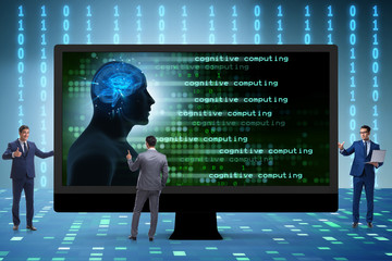 cognitive computing and machine learning concept