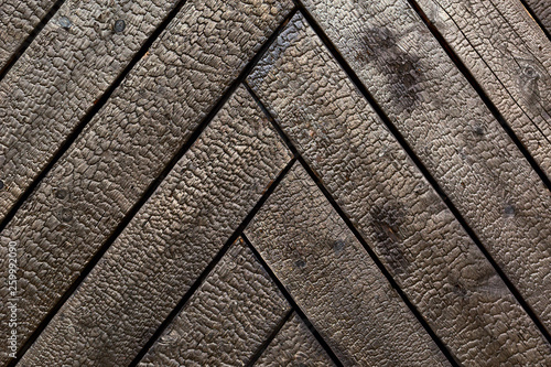 Burnt Wooden Board Texture Sho Sugi Ban Yakisugi Is A
