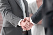© ASDF - closeup of handshake of business partners