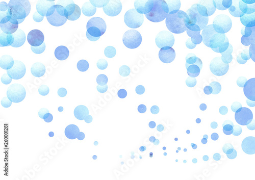 水彩水玉イメージ青 Buy This Stock Illustration And Explore Similar Illustrations At Adobe Stock Adobe Stock