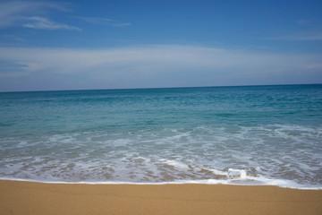 Backgrounds Water wave sea beach Phuket Thailand