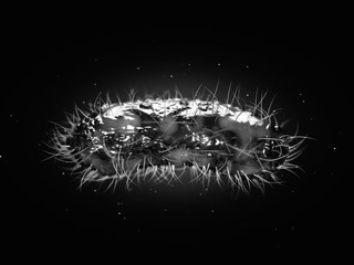 Wall Mural - escherichia coli bacterium, e.coli, 3d render