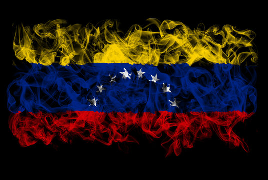 Smoking flag of Venezuela