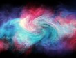 © korkeng - Space colorful nebula galaxy. Illustration for use in concept of science background