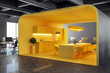 © Who is Danny - Stylish yellow office kitchen