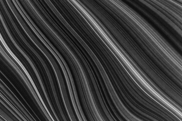 Aufkleber - abstract black and white background with smooth lines