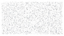 Silver Polka Dot Small Confetti On White Background