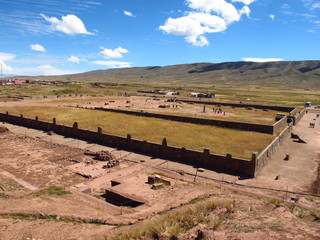 Sticker - Tiwanaku, Bolivia, South America