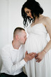 © andriyyavor - Beautiful young couple expecting a baby