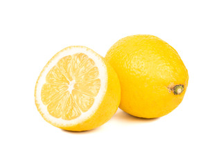 Wall Mural - Lemon with half