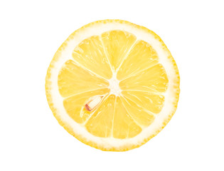 Wall Mural - Half fruit lemon