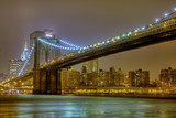 Fototapeta  - New York City Brooklyn bridge