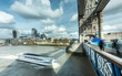 View of the City of London skyline from Tower Bridge