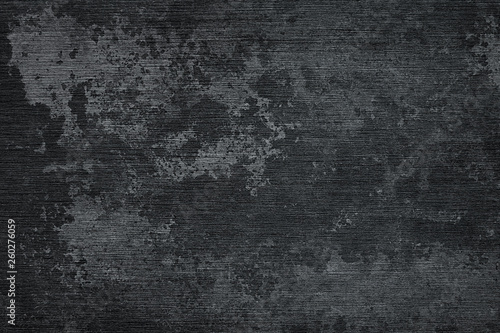 Fotomural Brushed metal texture background. Stainless black steel