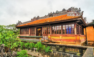 Sticker - Pavilion at the Forbidden City in Hue, Vietnam