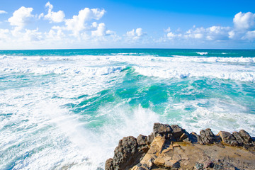 Atlantic coast on Fuerteventura, Canary Islands, Spain