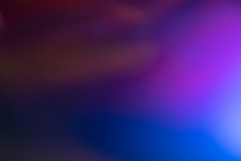 Blurred Purple And Blue Color Gradient. Glowing Abstract Background. Lens Flare Effect.