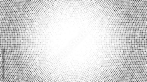 Halftone dotted background....