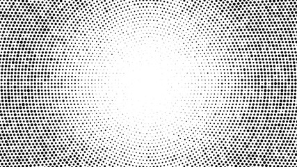 Wall Mural - Halftone dotted background. Halftone effect vector pattern. Circle dots isolated on the white background.