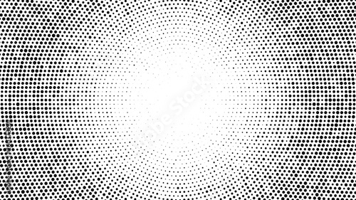 Halftone dotted background....