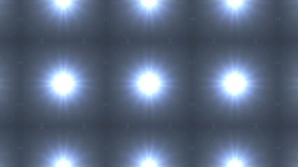 Designer abstract background with glowing individual shapes.