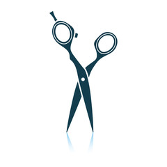 Poster - Hair scissors icon