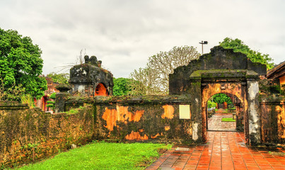 Sticker - Ancient gate at the Forbidden City in Hue, Vietnam