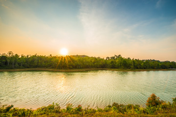 Wall Mural - Natural water sources in the national park area.10