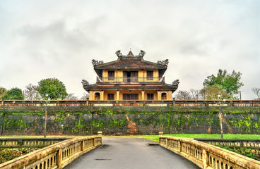 Canvas Print - The Imperial City in Hue, Vietnam