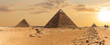 The Pyramid of Khafre in Giza, panoramic view, Egypt