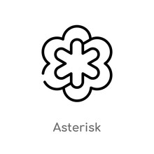 asterisk