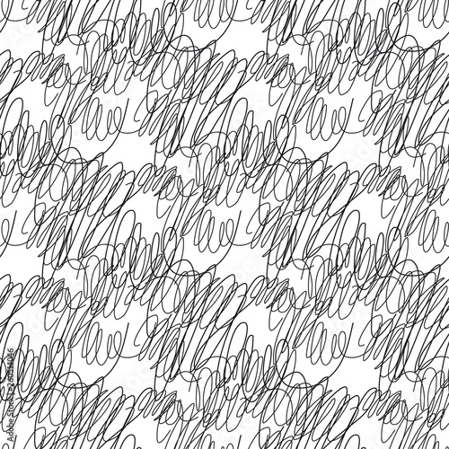 Messy scribble hand drawn v...