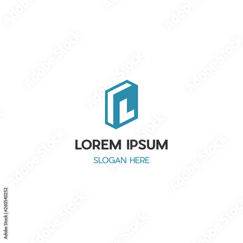 Letter L With Book Education Creative Logo Design Buy This Stock Vector And Explore Similar Vectors At Adobe Stock Adobe Stock