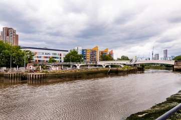 Wall Mural - River Lee East London  GB UK