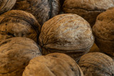 Fototapeta  - Big heap of walnuts