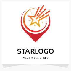 Poster - Star Point Logo Design Template Inspiration