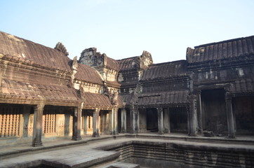 Canvas Print - temple in angkor cambodia