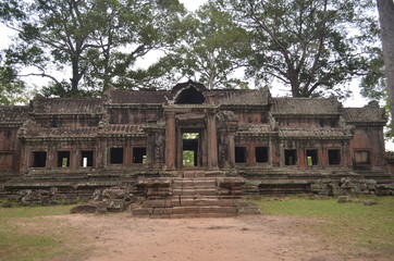 Canvas Print - temple in angkor cambodia