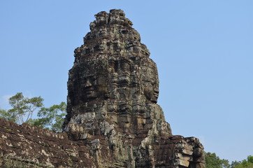 Canvas Print - temple in angkor cambodia