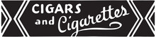 Cigarettes And Tobaccos  - Retro Ad Art Banner