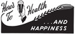 Here's To Health 4 - Retro Ad Art Banner