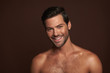 © Yakobchuk Olena - Sexy smiling muscular man with naked torso