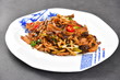 © WENYUE - pasta with minced meat and vegetables