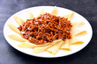 © WENYUE - pasta with sauce and basil