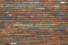 Texture Of Brick Wall Part. Masonry. Architecture